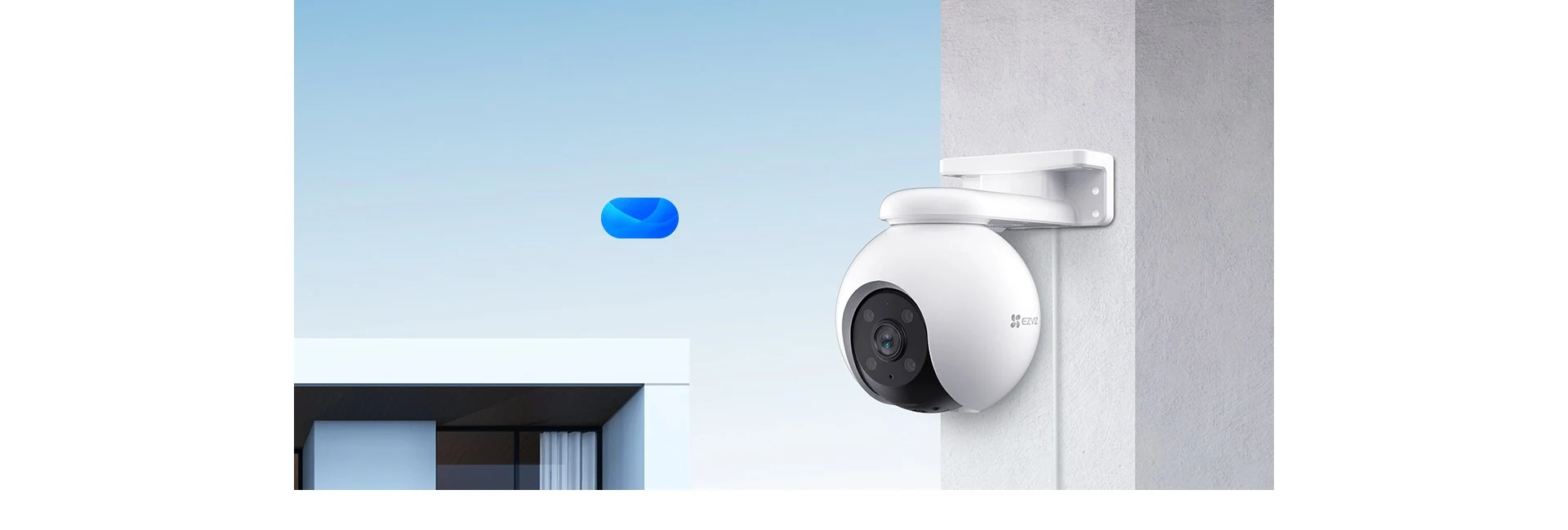 Caméra EZVIZ H8 Pro 3K extérieure panoramique Dar Bouazza